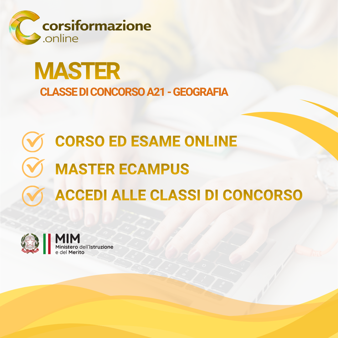 Master Classe di Concorso A21 - Geografia