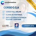 Corso OSA Operatore Socio Assistenziale Online Riconosciuto MIM