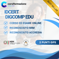 IDCERT DigCompEdu – 2 Punti GPS 2026 | Certificazione Accreditata Accredia per Docenti