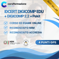 Pacchetto Certificazioni IDCERT DigCompEdu + DigComp 2.2 + Pekit – 4 Punti GPS 2026 | Accreditate Accredia